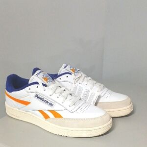 Reebok - Club C Revenge GX0386- Lakers Gold Purple White Mens Shoes - SZ 10.5